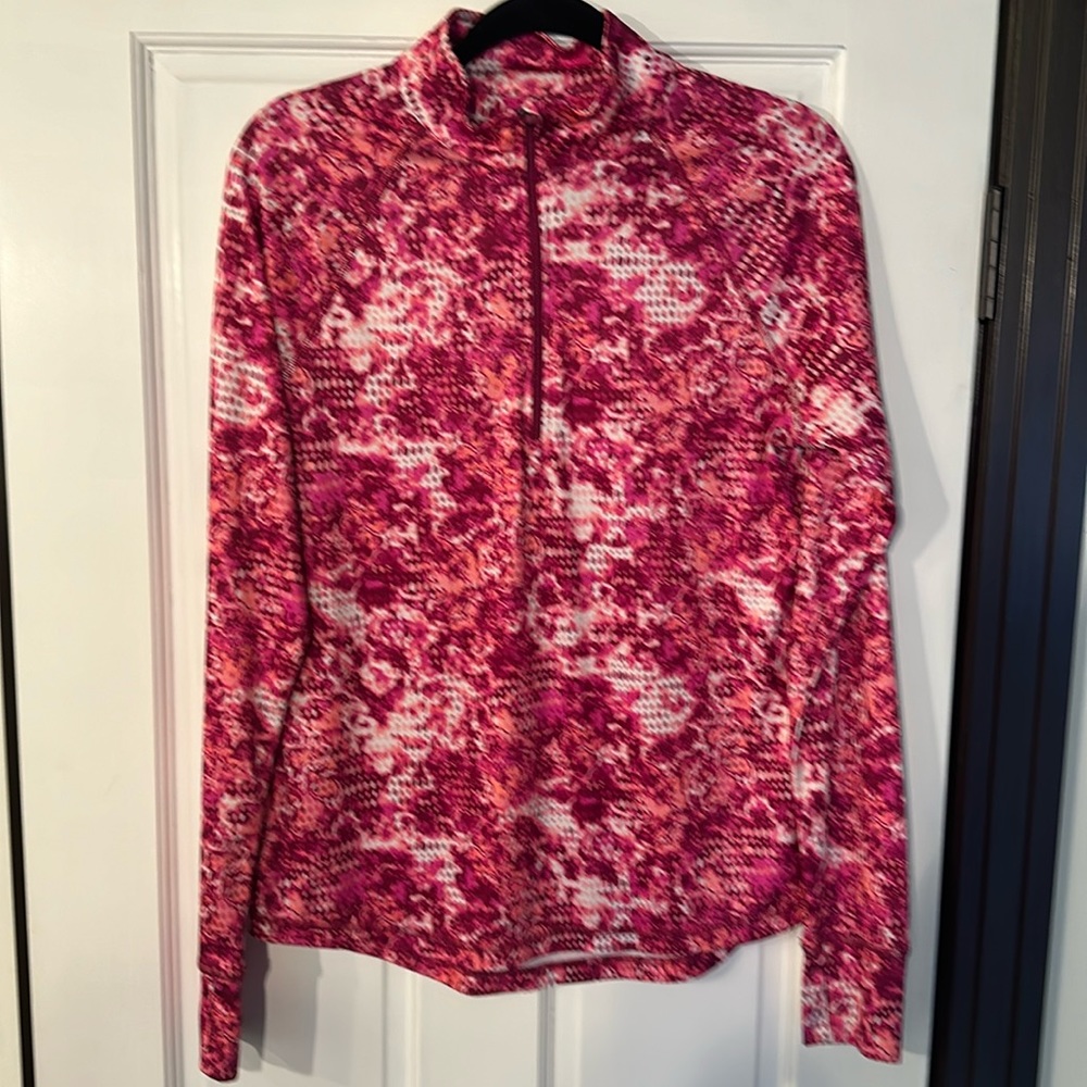 Exerted quarter zip women’s pullover size lg